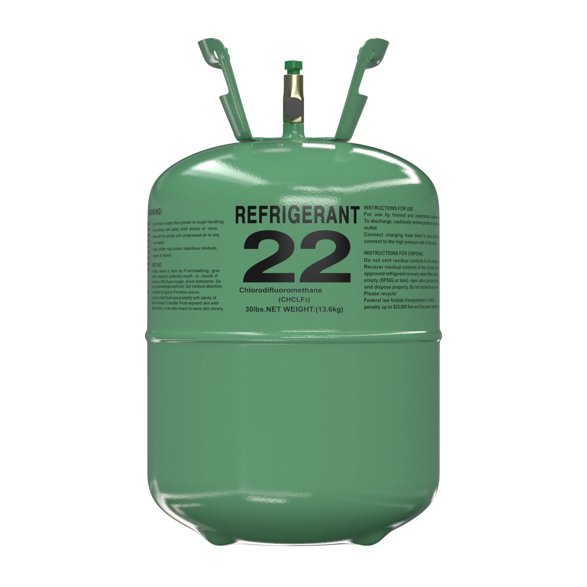 R-22 Refrigerant Gas 30lb | Legacy HVAC & Refrigeration Refrigerant (5 Cylinders / 150lb Total)