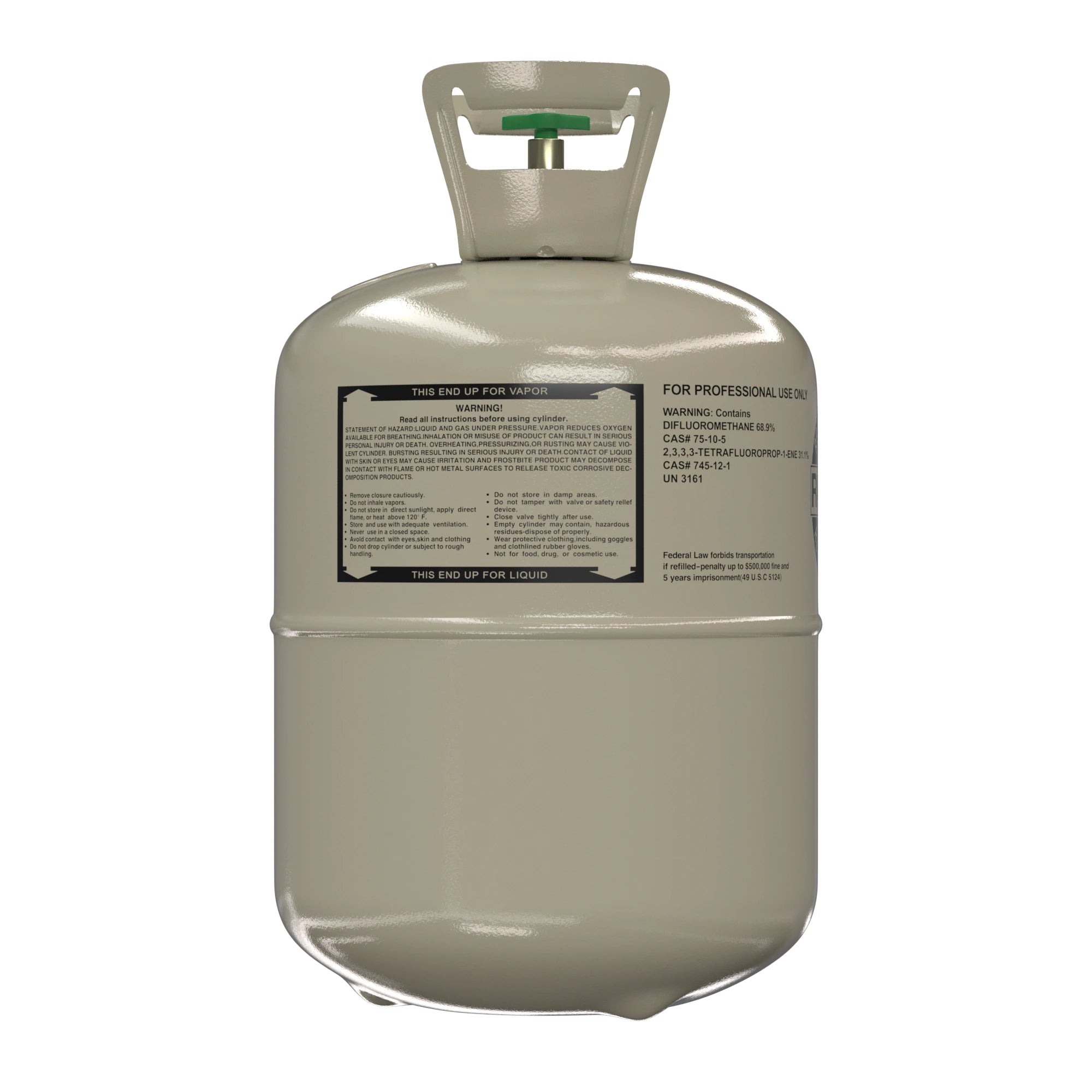 R-454B Refrigerant Gas 22lb | Low GWP, High Efficiency HVAC Refrigerant